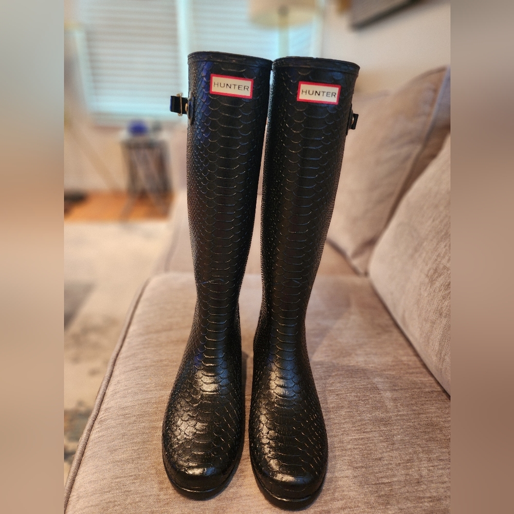 Hunter Crocodile rainboots